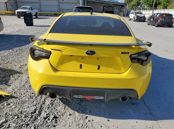JF1ZCAC12H9601433 2017 SUBARU BRZ Желтый Вид сзади