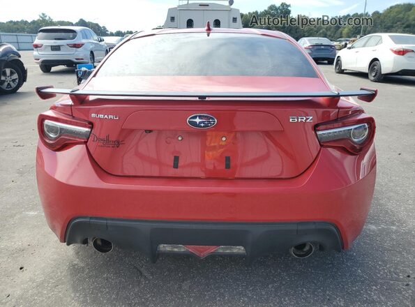 JF1ZCAC12J9602085 2018 SUBARU BRZ Red Вид ззаду