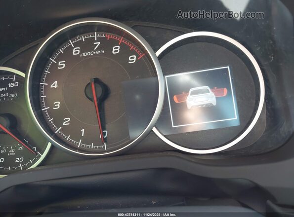 JF1ZCAC13H9602607 2017 SUBARU BRZ White Widok tylnych siedzeń