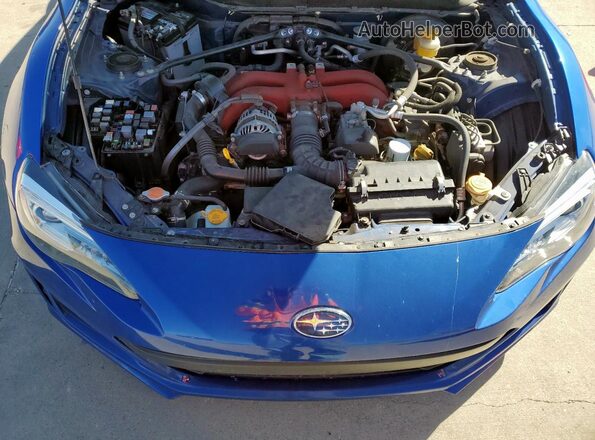 JF1ZCAC13L9700979 2020 SUBARU BRZ Blue Widok wnętrza z tyłu