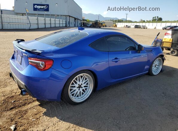 JF1ZCAC15H8602596 2017 SUBARU BRZ Blue Rear right