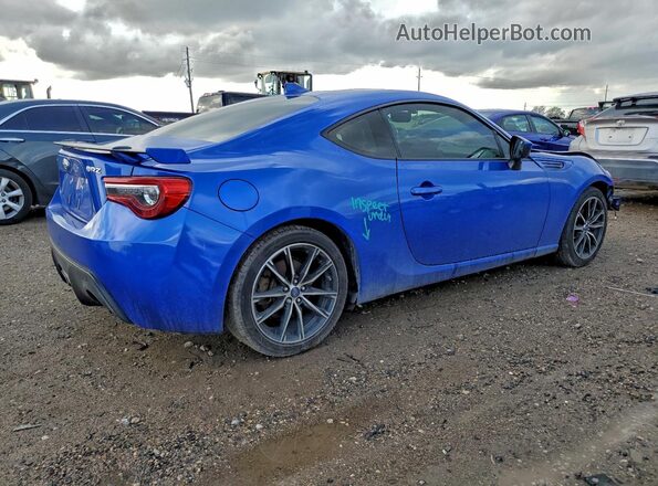JF1ZCAC17J9601563 2018 SUBARU BRZ Blue Задня права чверть