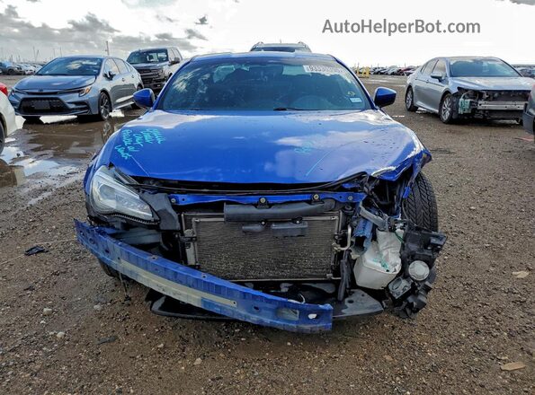 JF1ZCAC17J9601563 2018 SUBARU BRZ Blue Вид спереду