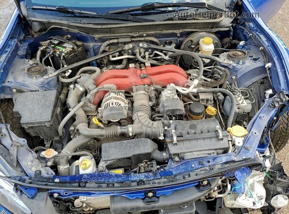 JF1ZCAC17J9601563 2018 SUBARU BRZ Blue Вид задньої частини салону