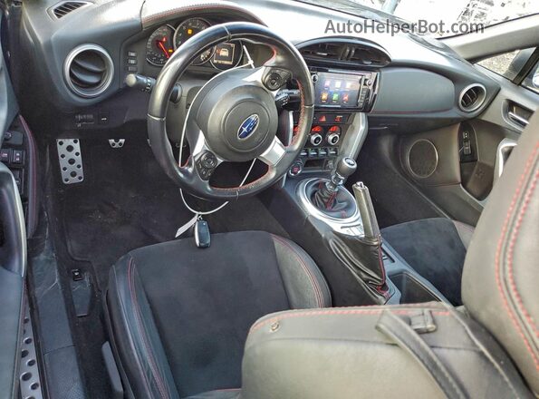 JF1ZCAC17J9601563 2018 SUBARU BRZ Blue Вид панелі приладів
