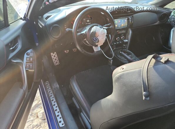 JF1ZCAC18K9601752 2019 SUBARU BRZ Синий Вид панели приборов