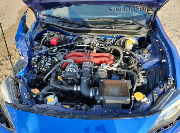JF1ZCAC18K9601752 2019 SUBARU BRZ Синий Вид задней части салона