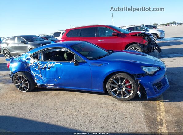 JF1ZCAC19K9601825 2019 SUBARU BRZ Blue უკანა სალონის ხედი