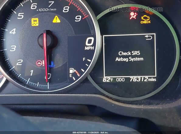 JF1ZCAC19K9601825 2019 SUBARU BRZ Blue 