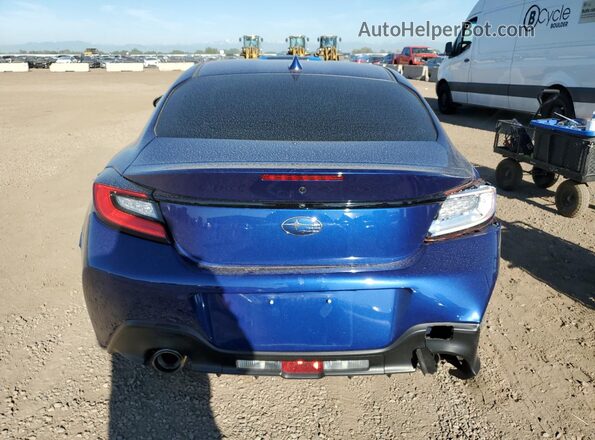 JF1ZDBB10P9707365 2023 SUBARU BRZ Blue უკანა ხედი