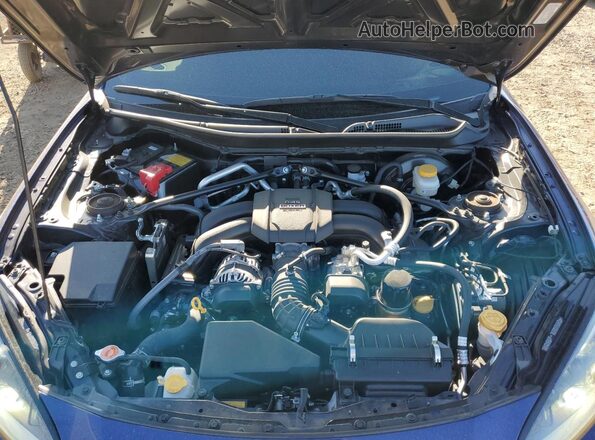 JF1ZDBB10P9707365 2023 SUBARU BRZ Blue უკანა სალონის ხედი