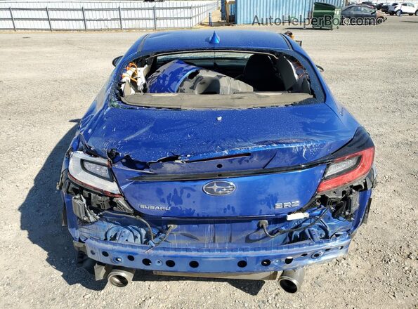 JF1ZDBE11P9706270 2023 SUBARU BRZ Blue Вид ззаду