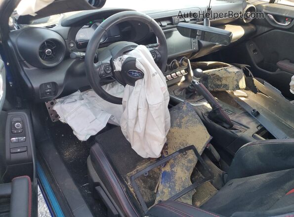 JF1ZDBE11P9706270 2023 SUBARU BRZ Blue Вид панелі приладів