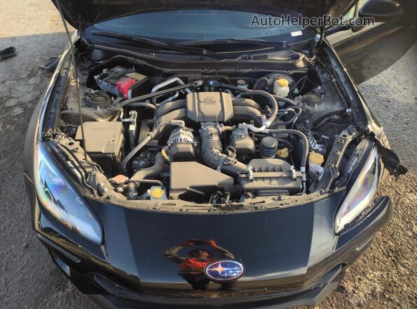 JF1ZDBE16P9706989 2023 SUBARU BRZ Черный Вид задней части салона