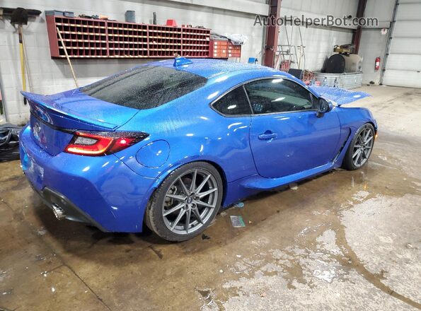 JF1ZDBE1XN9700657 2022 SUBARU BRZ Синий Задняя правая четверть