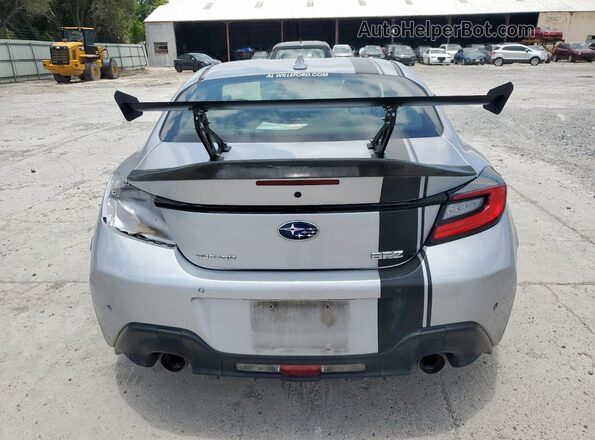 JF1ZDBF16N8700918 2022 SUBARU BRZ Silver Rear view