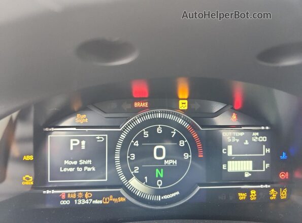 JF1ZNBF14P8764844 2023 TOYOTA GR Белый Вид щитка приборов