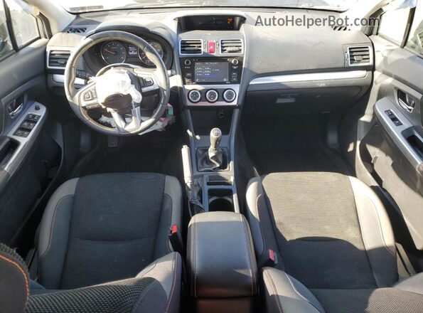 JF2GPABC2G9234526 2016 SUBARU CROSSTREK Beige Dashboard view
