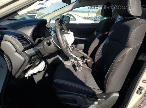 JF2GPABC2G9234526 2016 SUBARU CROSSTREK Beige Front interior view