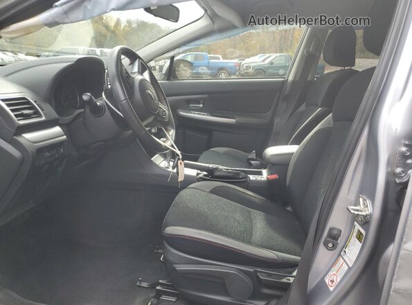 JF2GPABC5H8226900 2017 SUBARU CROSSTREK Silver წინა სალონის ხედი