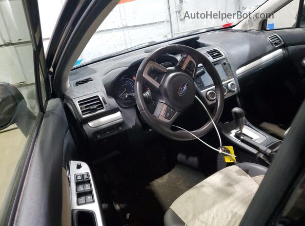 JF2GPADC5G8245488 2016 SUBARU CROSSTREK Черный Вид панели приборов