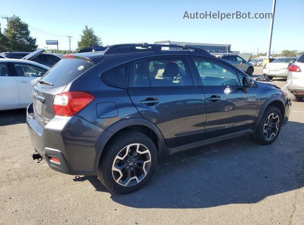 JF2GPANC3H8255727 2017 SUBARU CROSSTREK Black Trasero derecho