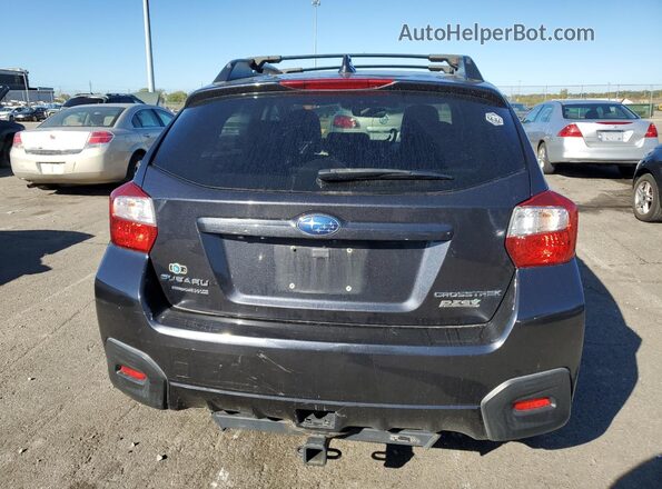 JF2GPANC3H8255727 2017 SUBARU CROSSTREK Black Vista trasera
