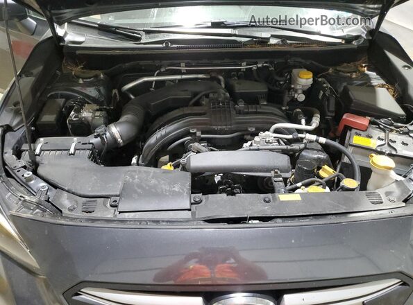 JF2GTABC1NH253583 2022 SUBARU CROSSTREK Gray Vista del compartimento del motor