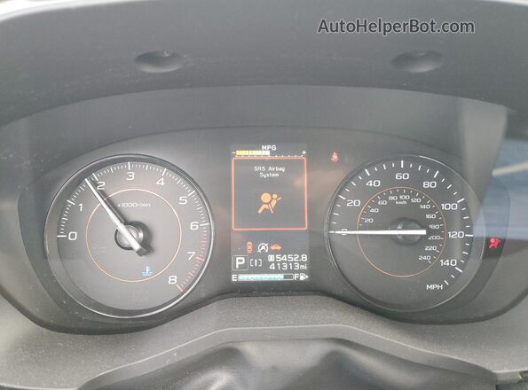 JF2GTABC3NH208841 2022 SUBARU CROSSTREK White Vista del cuadro de instrumentos