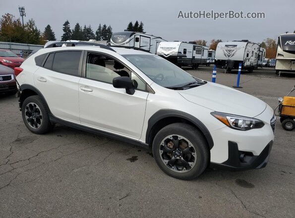 JF2GTABC3NH208841 2022 SUBARU CROSSTREK White Delantero derecho