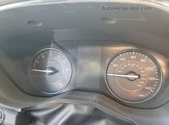 JF2GTABCXM8345094 2021 SUBARU CROSSTREK Gray Սարքավորումների վահանակի տեսք
