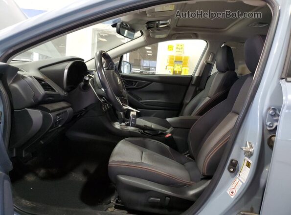 JF2GTAEC0LH264857 2020 SUBARU CROSSTREK Gray Widok wnętrza z przodu