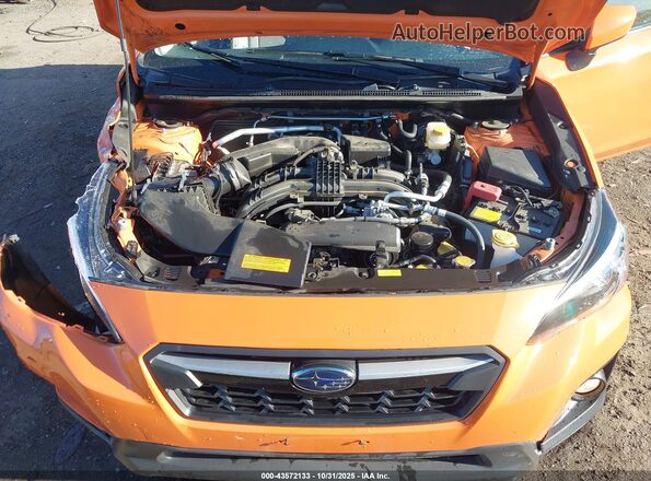 JF2GTAEC3LH258938 2020 SUBARU CROSSTREK Orange Вид ззаду