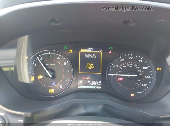 JF2GTAEC3LH258938 2020 SUBARU CROSSTREK Orange Вид задніх сидінь