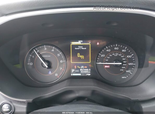 JF2GTAEC4LH219050 2020 SUBARU CROSSTREK Black Vista de los asientos traseros