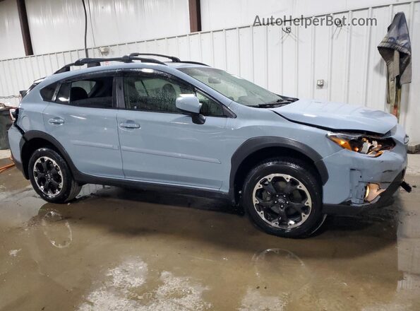 JF2GTAEC4PH209933 2023 SUBARU CROSSTREK Blue Delantero derecho