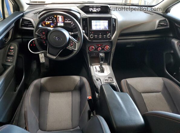JF2GTAEC4PH209933 2023 SUBARU CROSSTREK Blue Vista del salpicadero