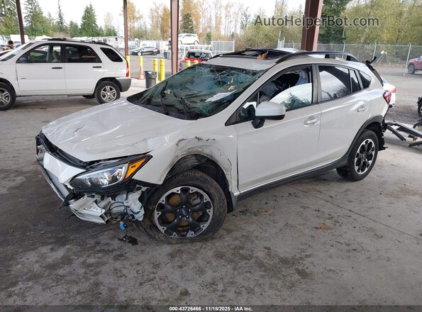 JF2GTAEC5M8320485 2021 SUBARU CROSSTREK White 