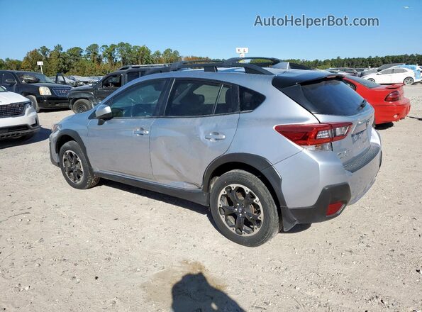 JF2GTAEC5NH276246 2022 SUBARU CROSSTREK Silver Trasero izquierdo