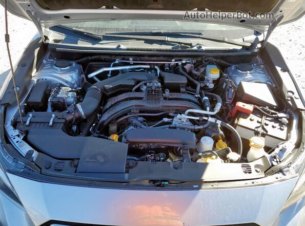 JF2GTAEC5NH276246 2022 SUBARU CROSSTREK Silver Vista del compartimento del motor