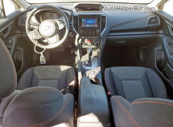 JF2GTAEC5NH276246 2022 SUBARU CROSSTREK Silver Vista del salpicadero