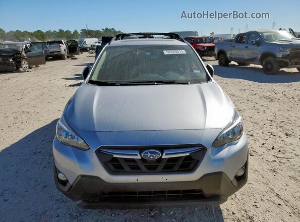 JF2GTAEC5NH276246 2022 SUBARU CROSSTREK Silver Vista frontal
