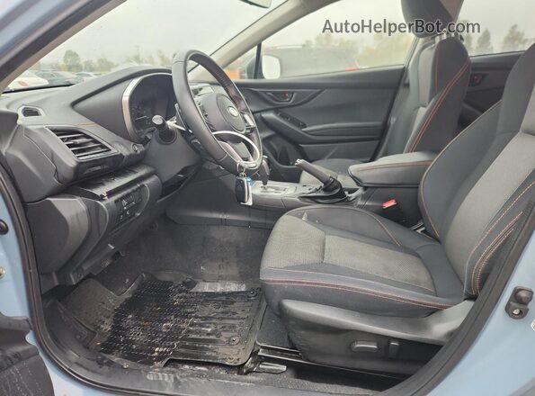JF2GTAEC5NH282323 2022 SUBARU CROSSTREK Blue Vista interior delantera