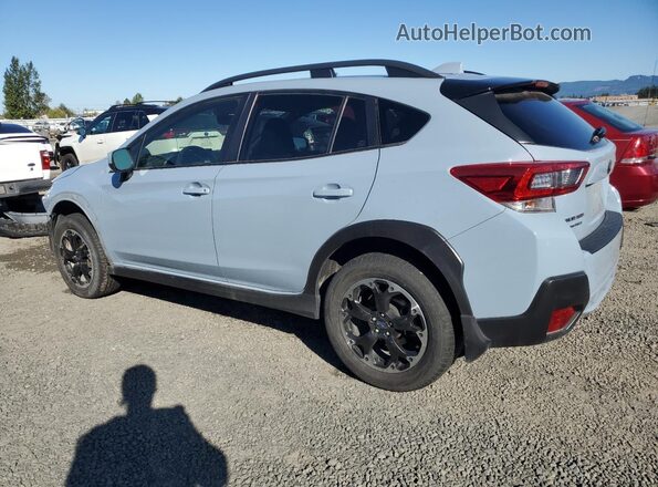 JF2GTAEC6N8236466 2022 SUBARU CROSSTREK Turquoise Trasero izquierdo