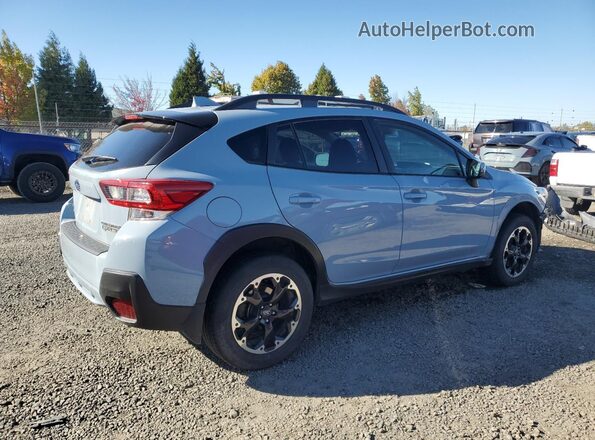 JF2GTAEC6N8236466 2022 SUBARU CROSSTREK Turquoise Trasero derecho