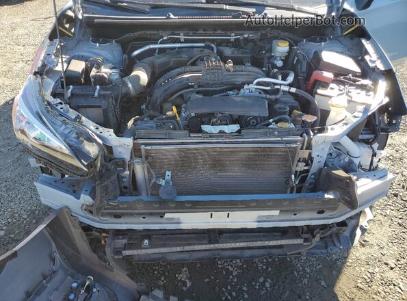 JF2GTAEC6N8236466 2022 SUBARU CROSSTREK Turquoise Vista del compartimento del motor