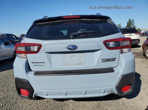 JF2GTAEC6N8236466 2022 SUBARU CROSSTREK Turquoise Vista trasera