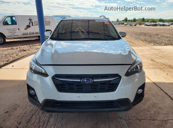 JF2GTAECXL8228738 2020 SUBARU CROSSTREK Белый Вид спереди