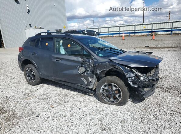 JF2GTAECXLH207548 2020 SUBARU CROSSTREK Gray Delantero derecho