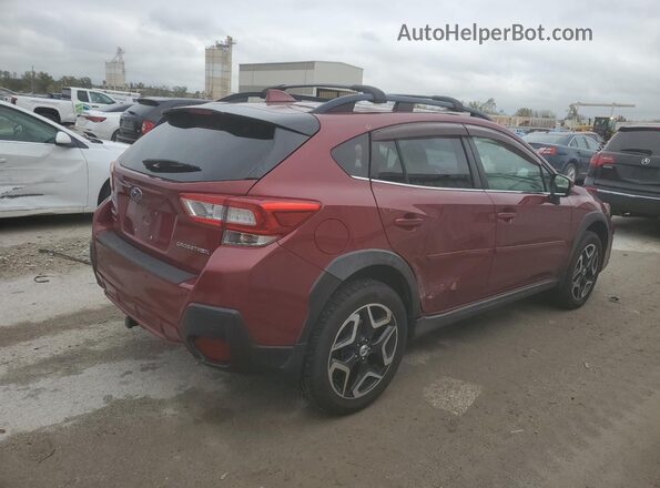 JF2GTAMC1JH234264 2018 SUBARU CROSSTREK Burgundy Հետևի աջ
